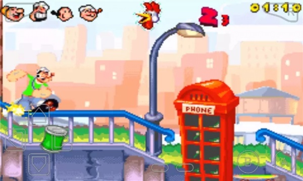 大力水手菠菜狂奔