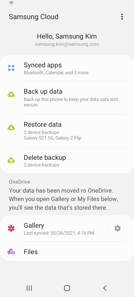 Samsung Cloud