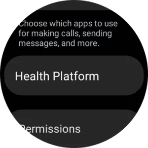Samsung Health Platform