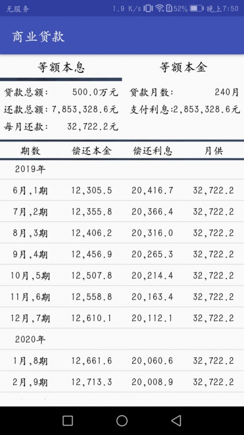 贷款计算器