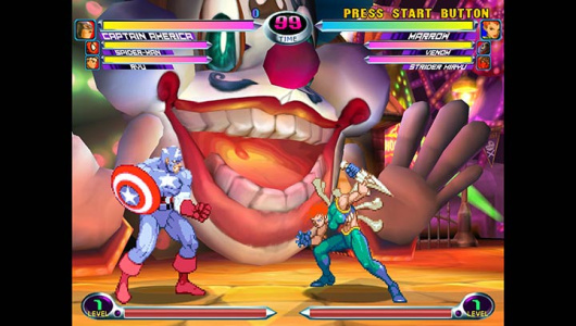 漫画英雄vs卡普空2