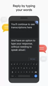 Google Live Transcribe Notification
