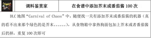 《胡闹厨房2》全成就达成攻略