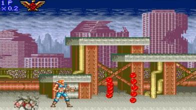 魂斗罗A异型战争EX(武器金手指)