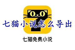 《七猫小说》下载的小说怎么导出来