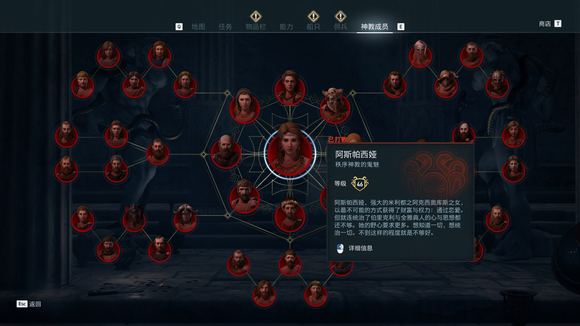 《刺客信条：奥德赛》神教有哪些成员