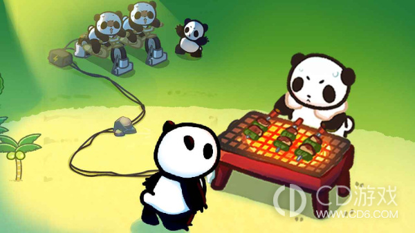 熊猫创造露营岛玩法介绍