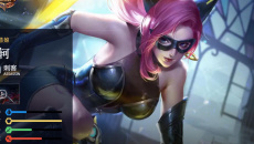 《王者荣耀》阿珂被小兵挂在树上的照片完整版