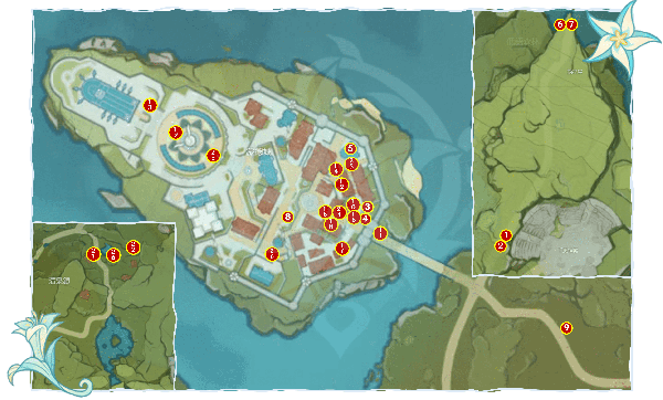 《原神》风花节人物彩蛋与位置大全