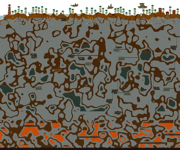 《猎人的生存日记》地图全貌一览