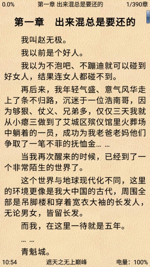 aa小说阅读器