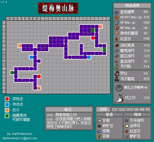 《恶魔城》被夺走的刻印全收集攻略