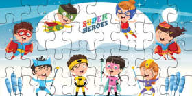 多彩的拼图游戏