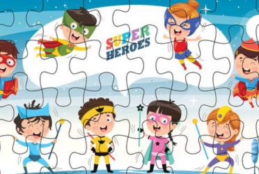 多彩的拼图游戏