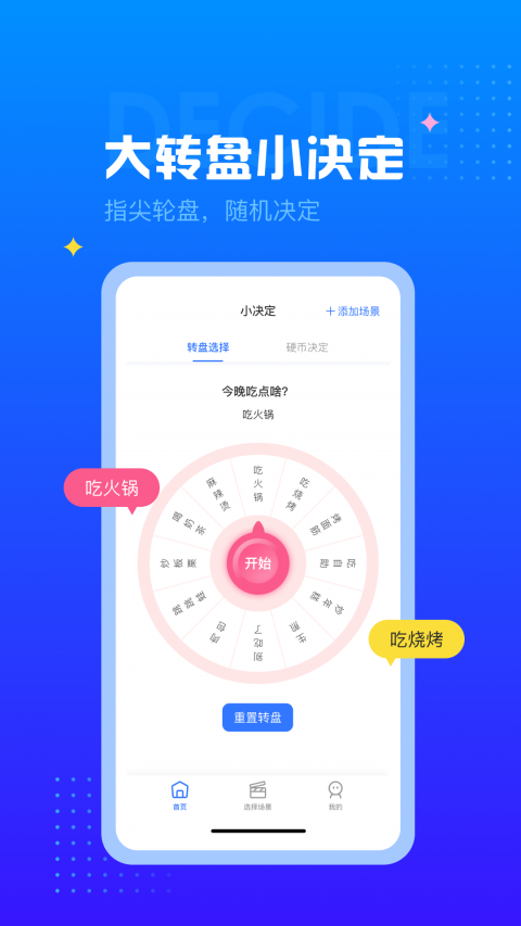 决定转盘
