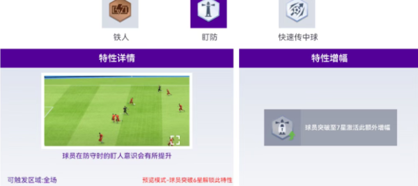 《最佳球会》容易混淆防守特性对比 触发机制与代表球员攻略