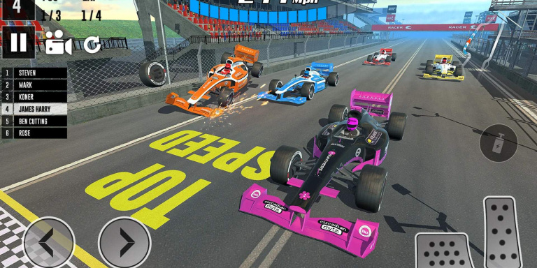 方程式赛车游戏