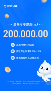 时光分期贷款app