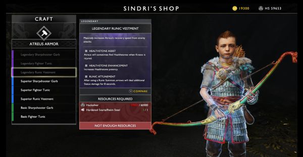 《战神4》一周目最强套装是哪套