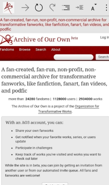 AO3官网入口地址 Archive of Our Own中文设置说明