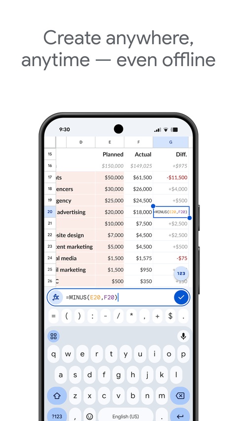 Google Sheets