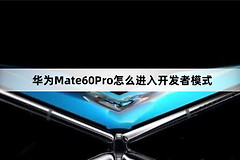 华为Mate60Pro进入开发者模式方法介绍