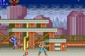 魂斗罗A异型战争EX(武器金手指)