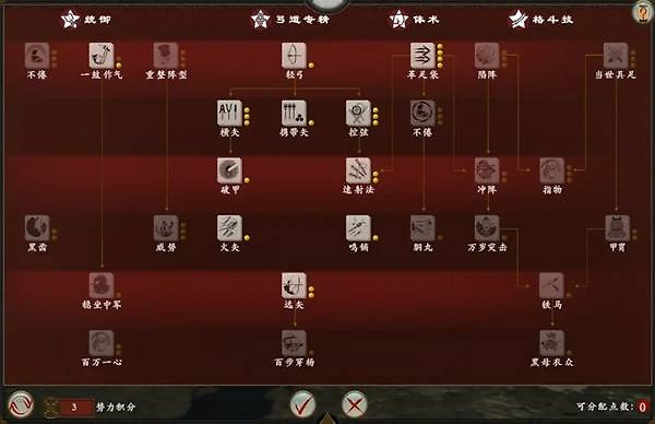 《全面战争:幕府将军2》化身将领怎么加点:指挥、近战与弓将路线