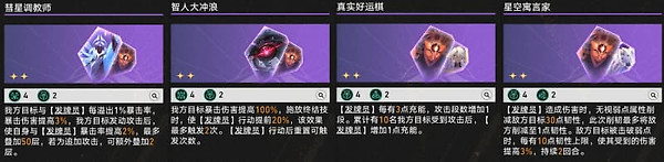 《崩坏：星穹铁道》差分宇宙爻光发牌流怎么配：方程与祝福选择