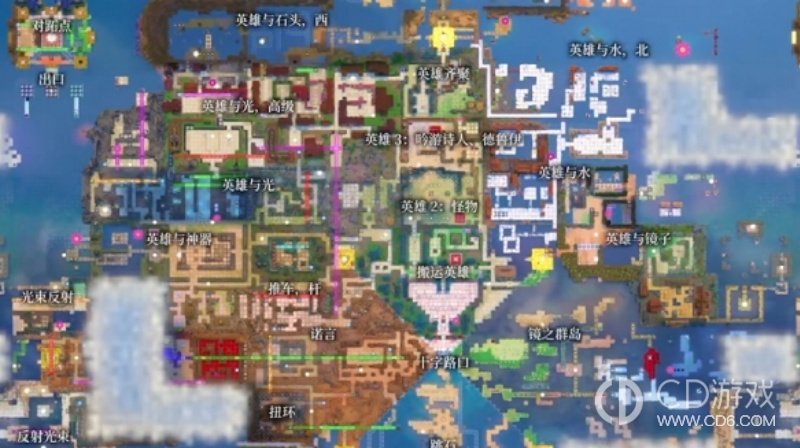 《沉星之序》四大区域怎么解谜：镜像、推箱与光束机制