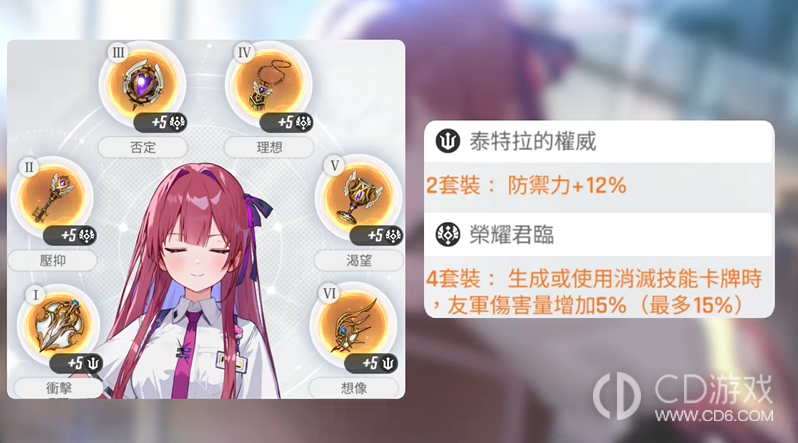 《卡厄思梦境》赛琳娜装备怎么配:套装词条、潜能与队伍选择