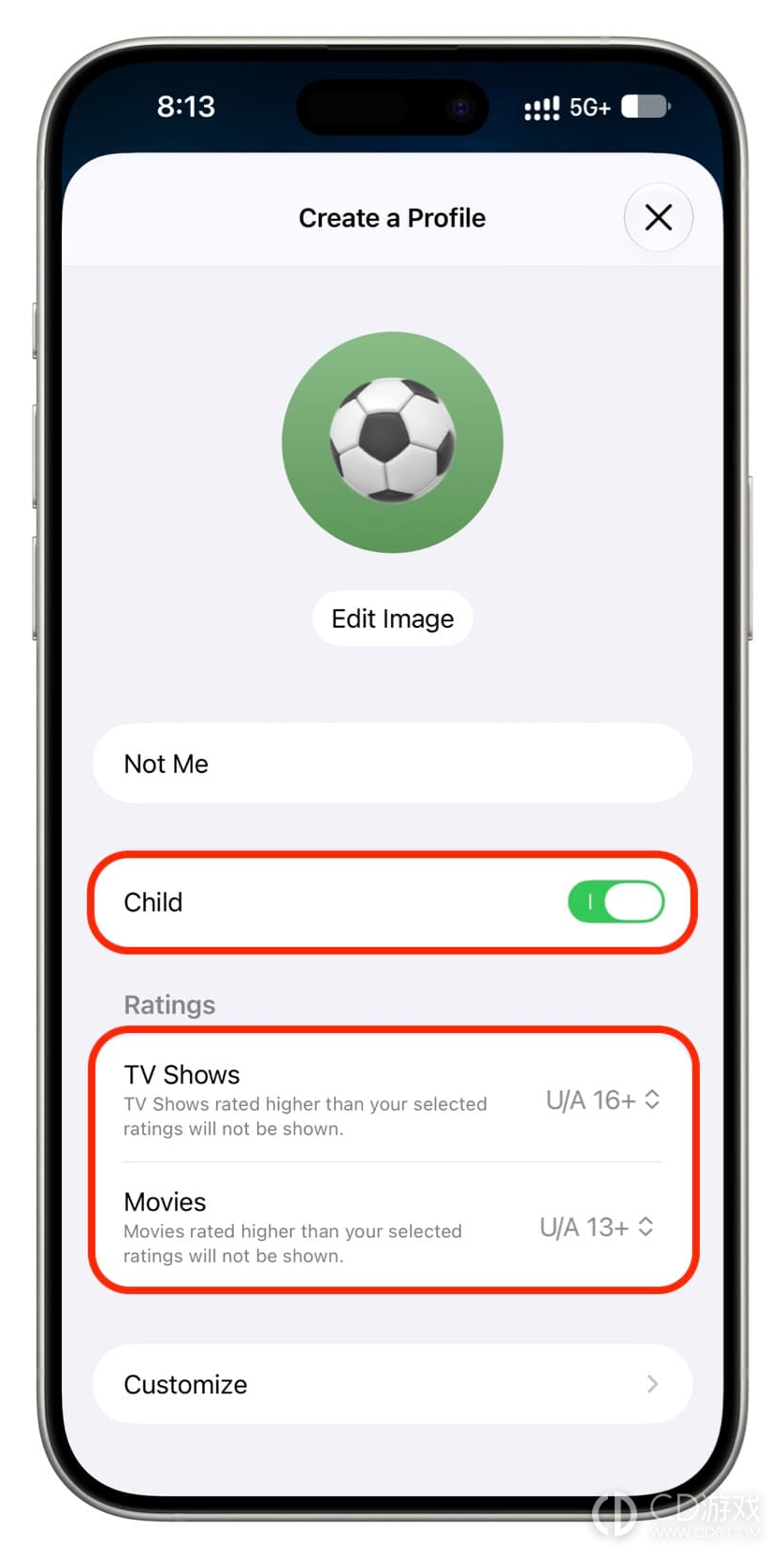 iPhone的Apple TV怎么新建儿童档案