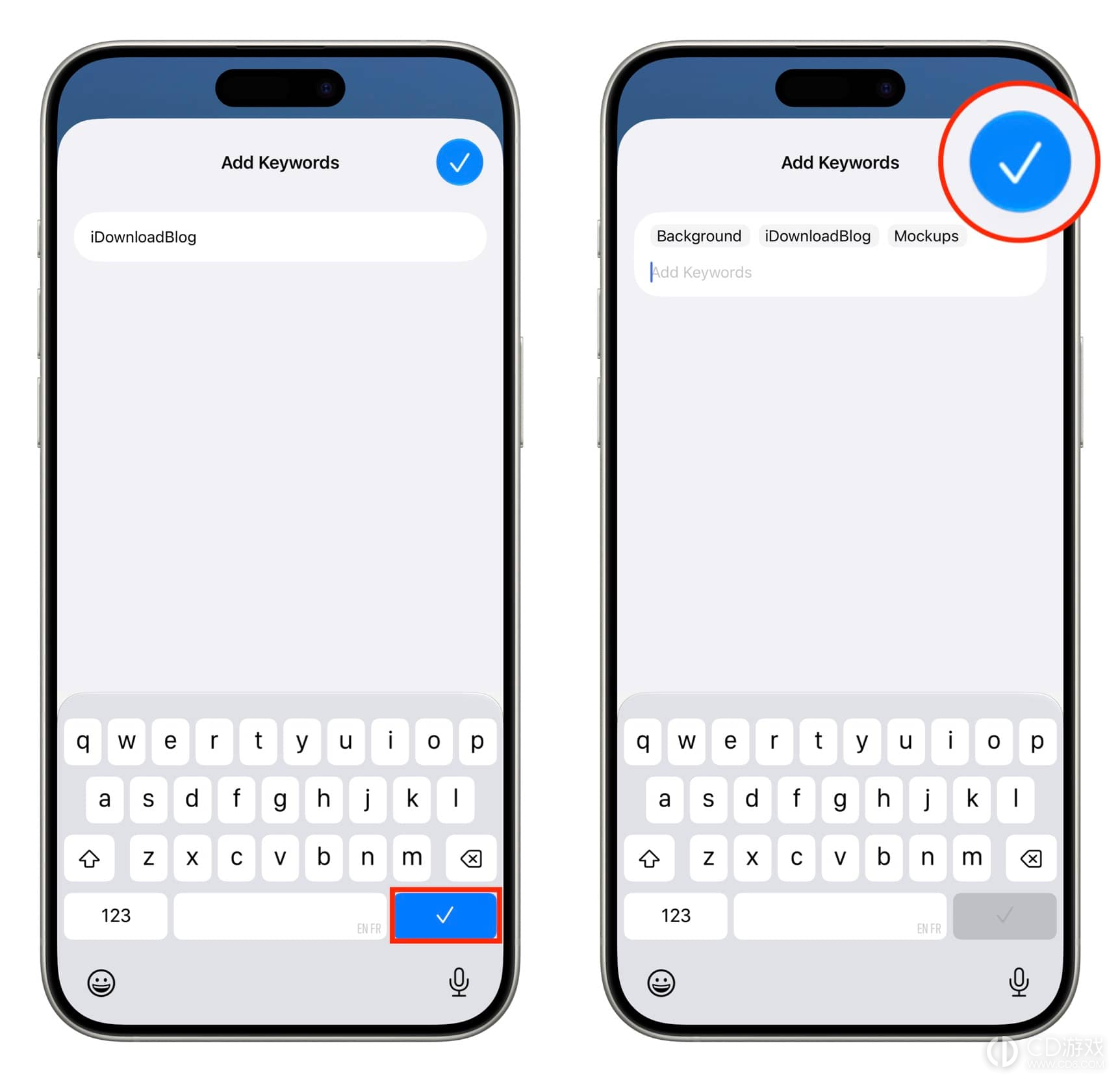 iPhone怎么用关键词整理照片