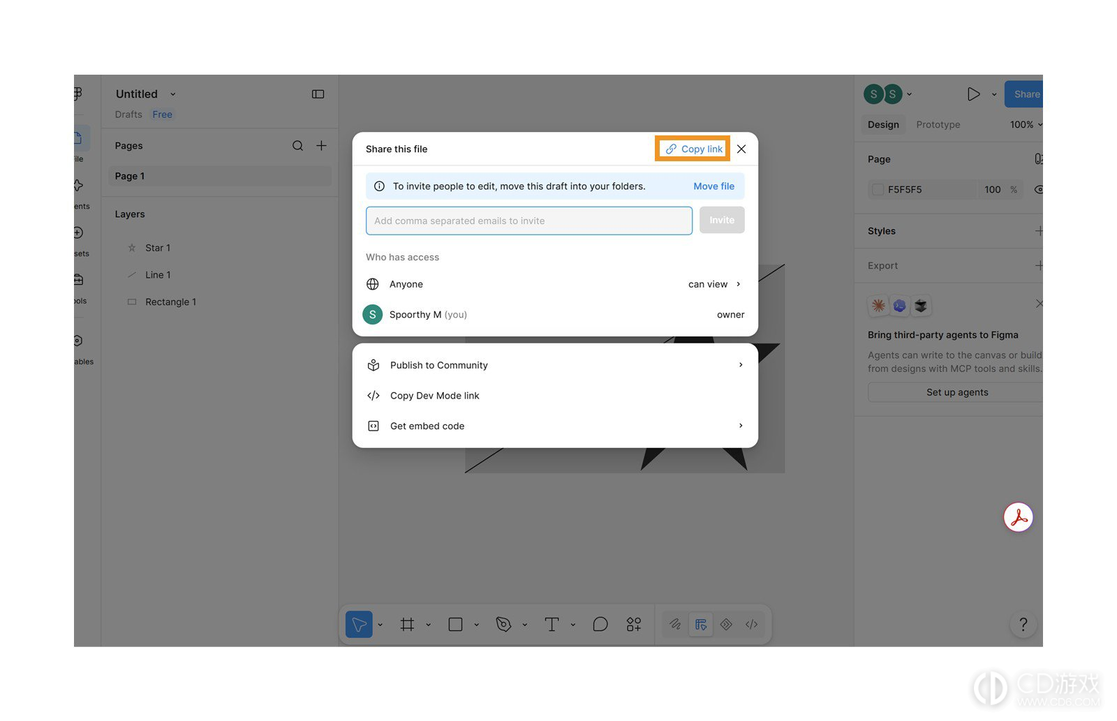 Adobe Express怎么导入Figma设计文件