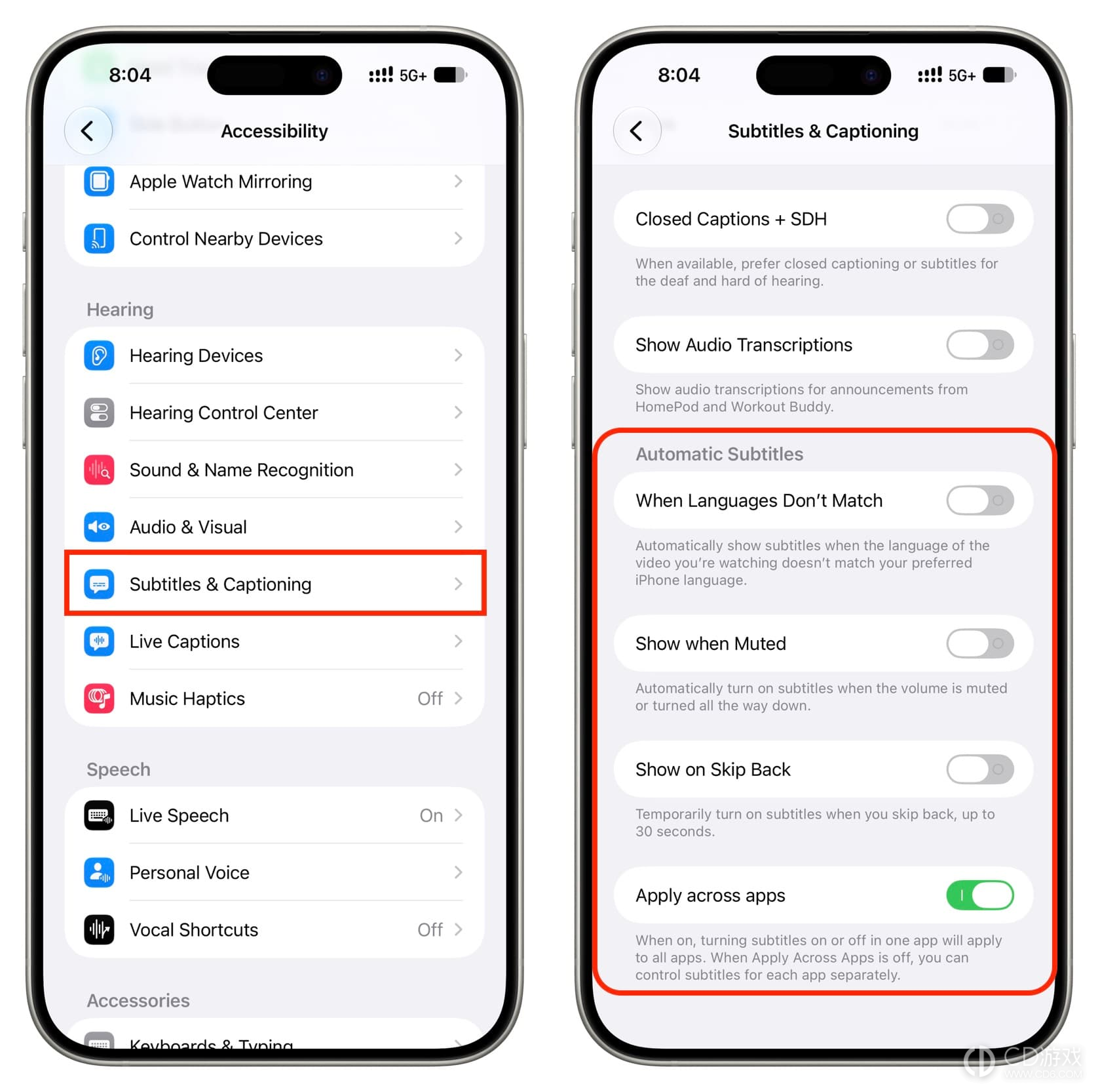 iPhone怎么关闭视频自动字幕
