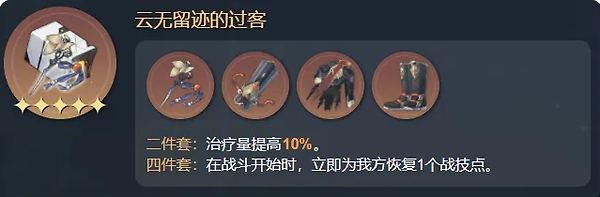 《崩坏：星穹铁道》娜塔莎遗器怎么搭：主词条和过渡套装