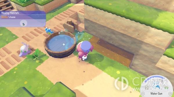 《宝可梦 Pokopia》栖息地湿度怎么提高:雨舞、水体与植被布置